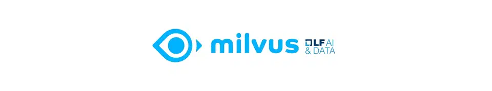 Milvus project banner highlighting the distributed vector database