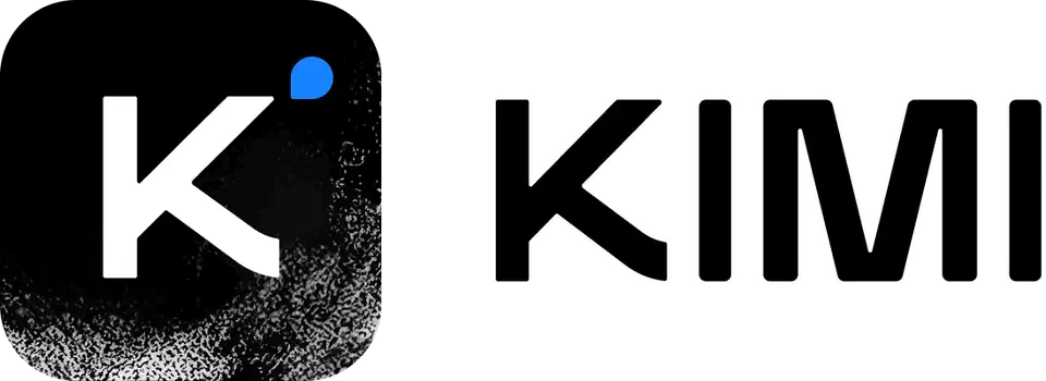 Kimi K2.6 banner artwork from the Hugging Face model card, showing a stylized blue moon-and-rocket logo with the K2.6 wordmark