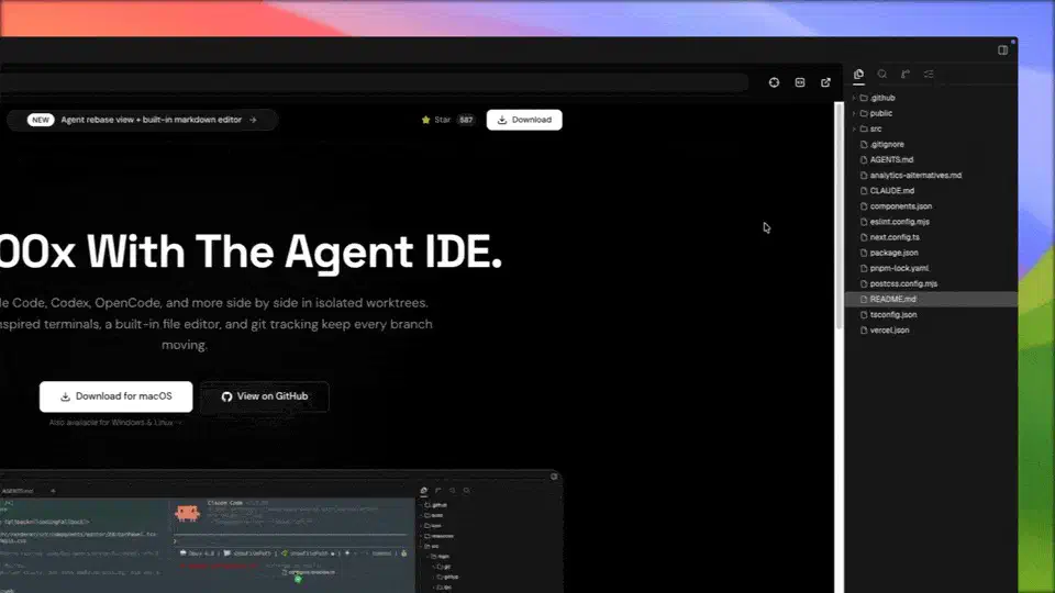 Orca Design Mode with a UI element selected inside an embedded Chromium window, its HTML and CSS captured beside a cropped screenshot for the prompt