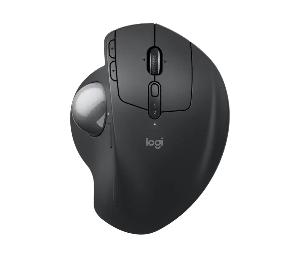 Logitech MX Ergo S thumb trackball in graphite