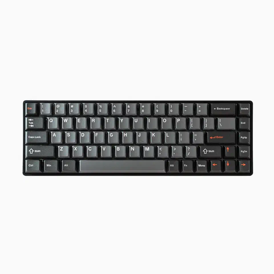 DrunkDeer G65 hall effect keyboard in black with compact 65 percent layout