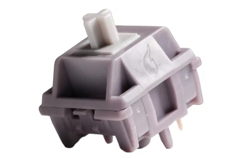 HMX Valerian Light tactile switch - POM top with N1 nylon bottom housing