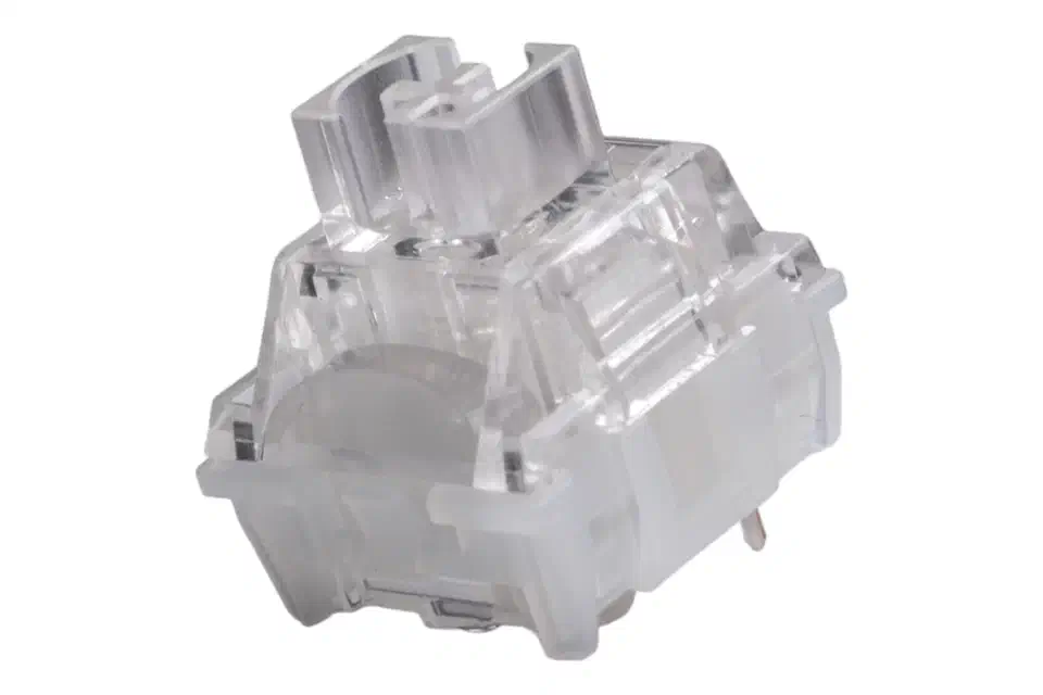 TTC Frozen V2 Silent linear switch with crystal-clear polycarbonate housing