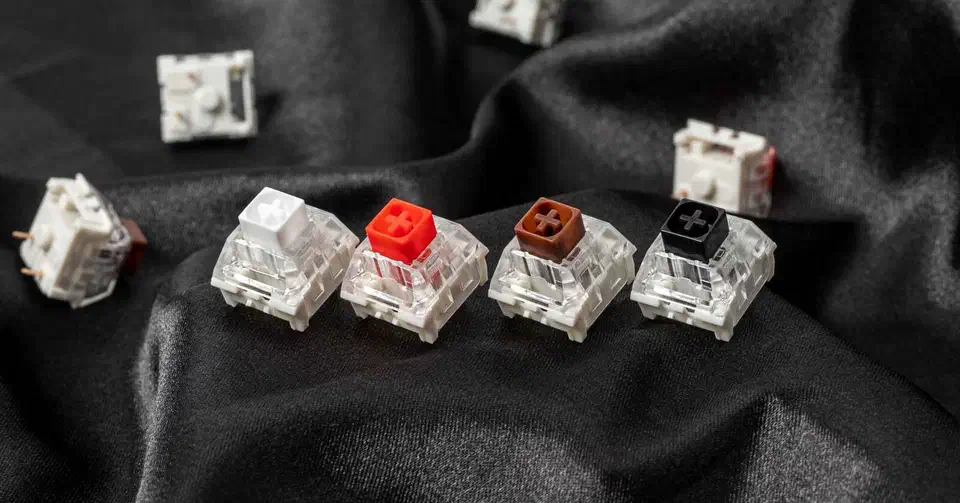 Kailh low-profile box-style mechanical switch product photo