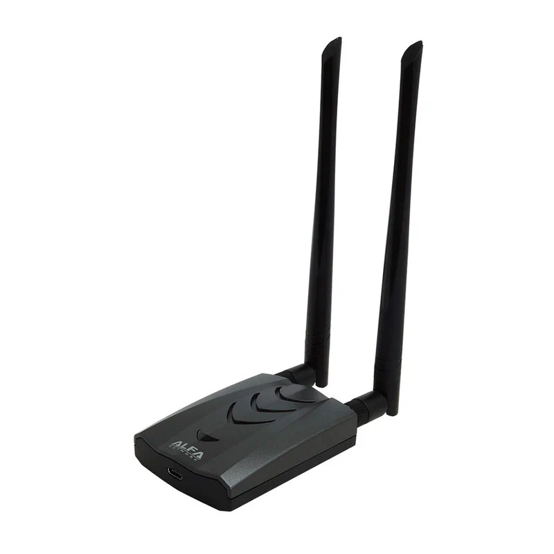 Alfa AWUS036ACH dual-band wireless USB adapter with detachable antennas