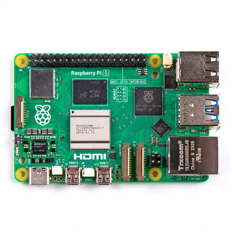 Raspberry Pi 5 single-board computer, a popular choice for a WireGuard gateway