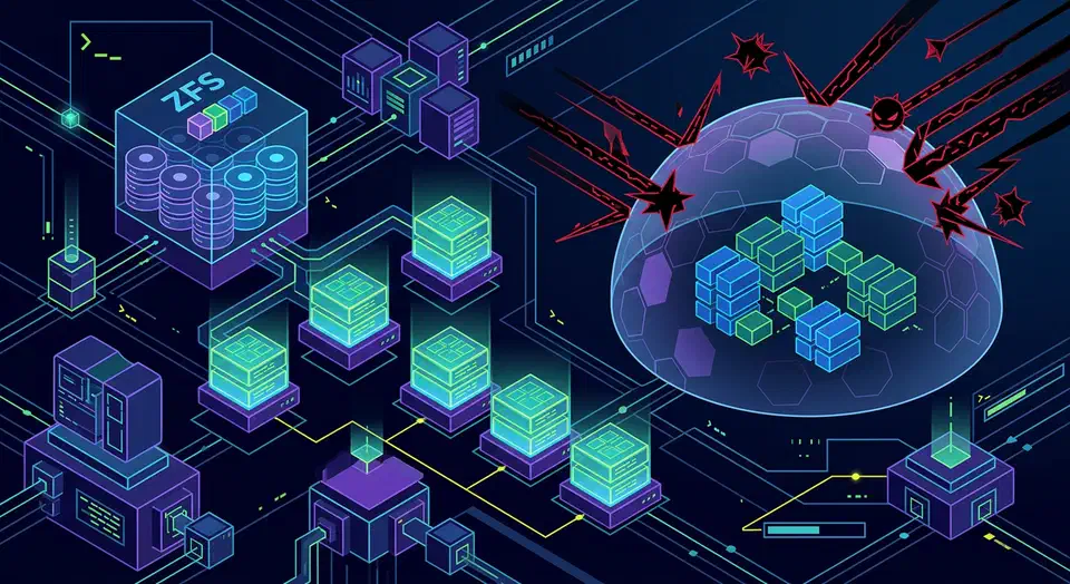 ZFS snapshots create immutable point-in-time copies of your data that ransomware cannot encrypt or delete. Learn snapshot automation, retention policies, zfs send/receive for offsite backups, and recovery procedures. ZFS Snapshots Guide: Protect Your Data from Ransomware