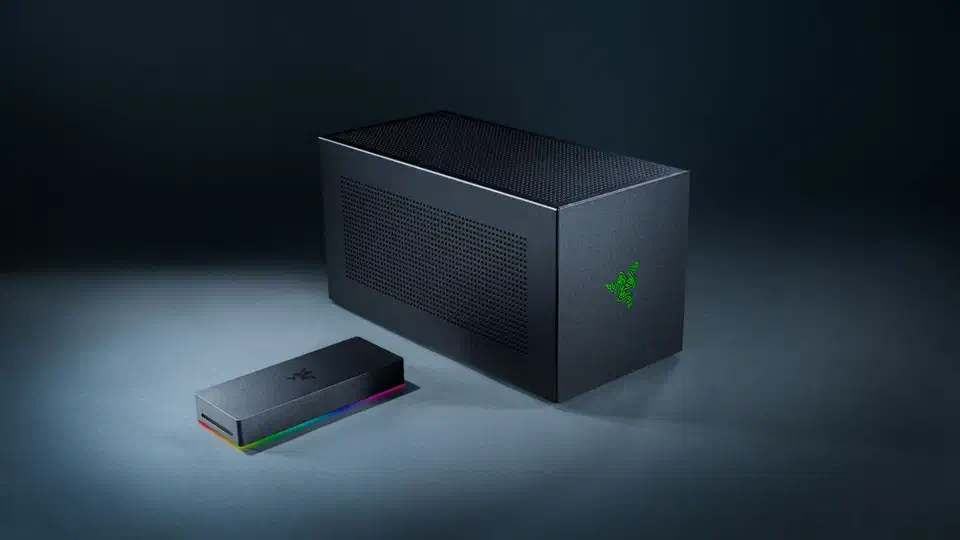Razer Core X V2 eGPU enclosure with Thunderbolt 5 connectivity