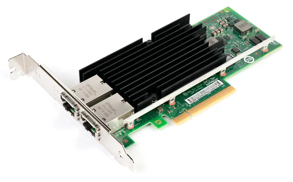 Intel X540-T2 dual-port 10GbE PCIe network interface card