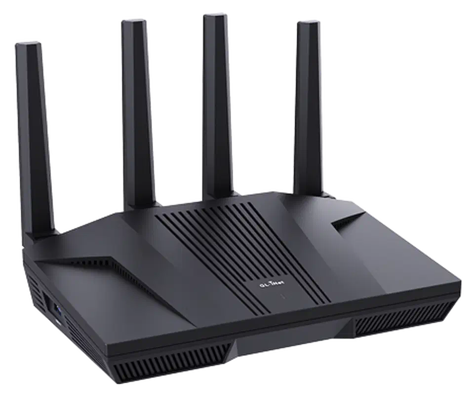 GL.iNet GL-MT6000 Flint 2 router front view
