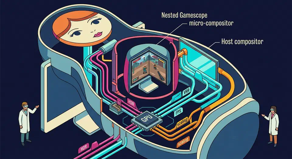 Gamescope brings HDR, VRR, and FPS caps to any Steam game on desktop Linux
