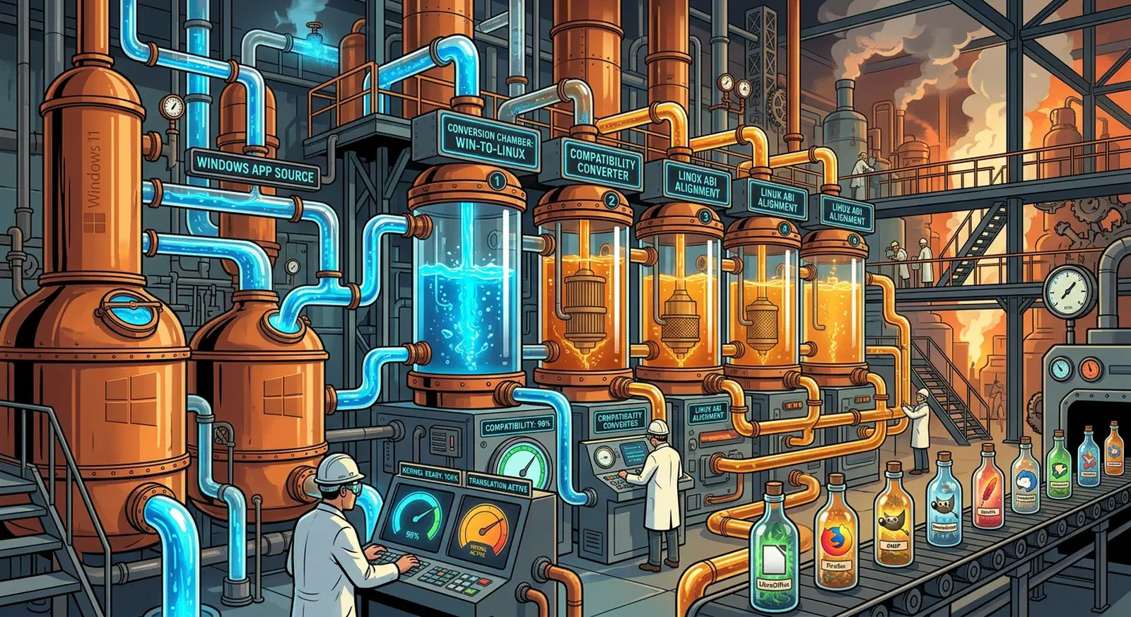 Running Windows apps on Linux: Proton, Bottles, and the full ...