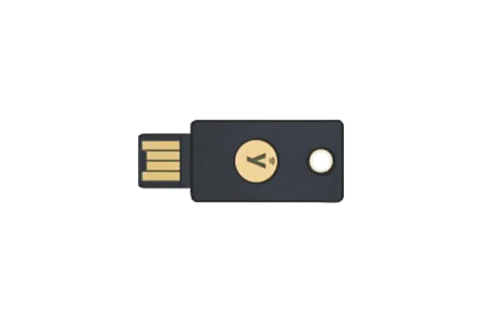 YubiKey 5 NFC hardware security key