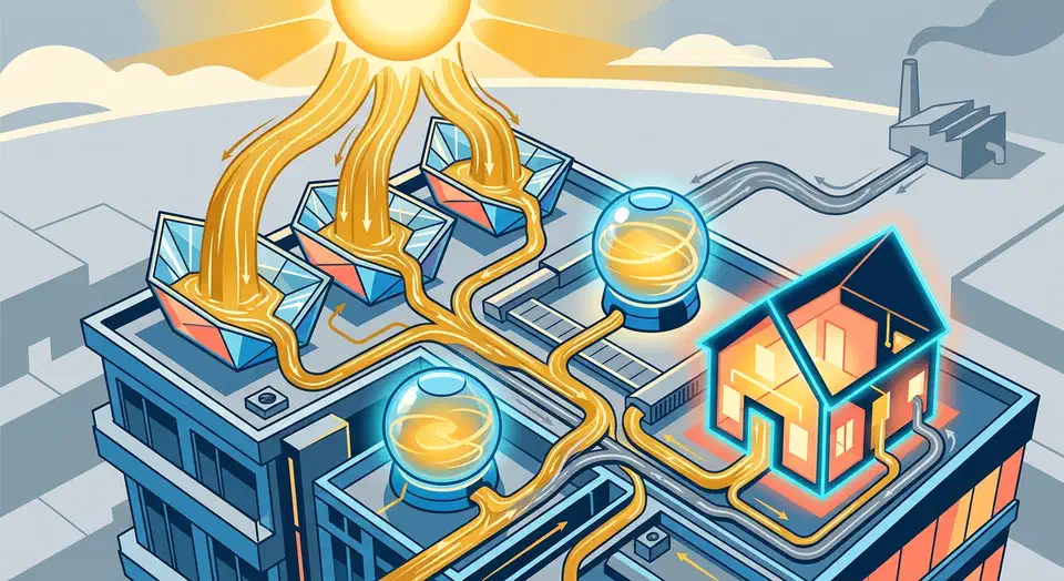 Home Assistant energy dashboard: 4 flows, solar, and battery tracking