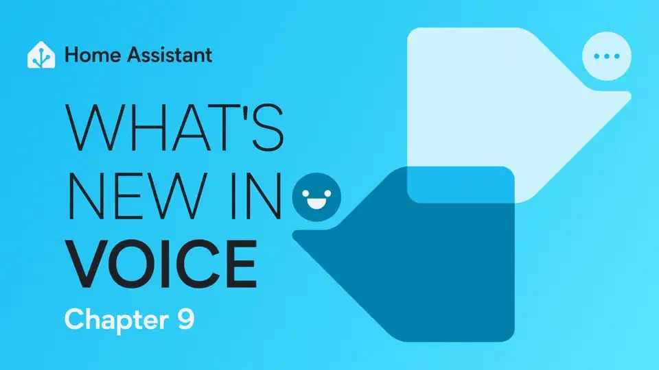 Home Assistant Voice Chapter 9 Speech-to-Phrase announcement artwork