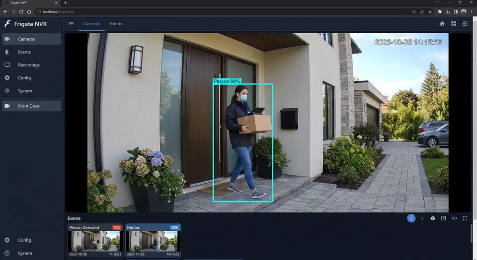 Local AI security cameras: Frigate with Google Coral TPU